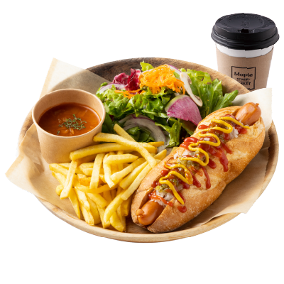 ホットドッグ プレート