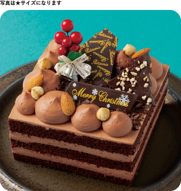 X’masチョコレートケーキ