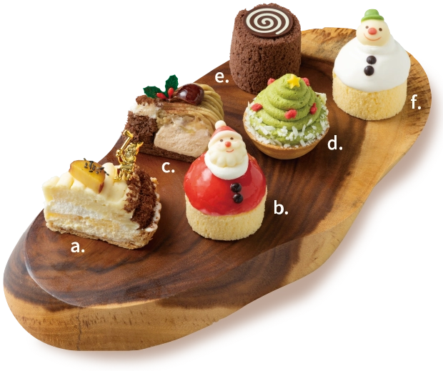 X’masプチケーキアソート